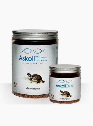 Askoll Diet mangime per tartarughe acquatiche Gammarus 250 ml scadenza 06/2018