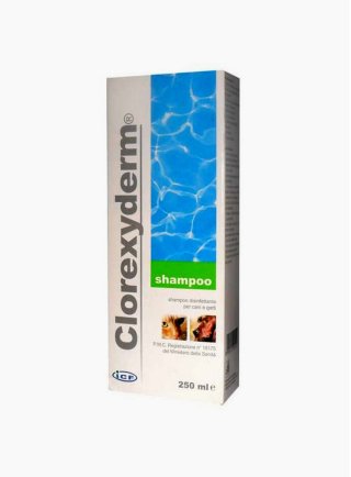 Clorexyderm Shampoo 250 ml pulisce e disinfetta