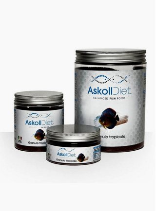 Askoll Diet mangime per pesci tropicali granuli Discus 100 ml