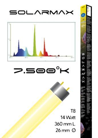 Lampada t8 Solarmax 7.500° k