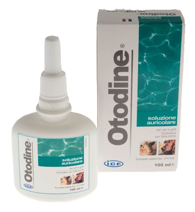 Icf OTODINE detergente auricolare per cani e gatti ml 50