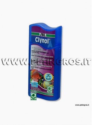 JBL Clynol depurante naturale in formato da 500 ml per trattare fino a 2000 litri di acqua