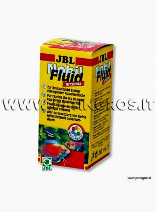 JBL NobilFluid Artemia 50 ml/54g – Cibo liquido per avannotti
