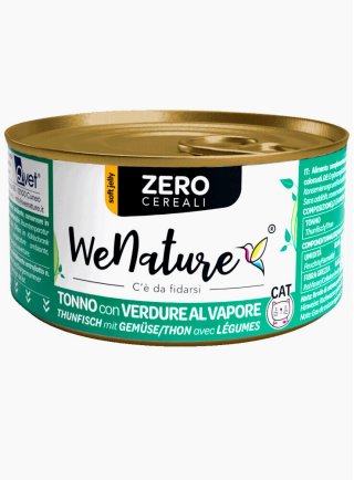 WENATURE CAT ZERO - TONNO E VERDURE 85GR