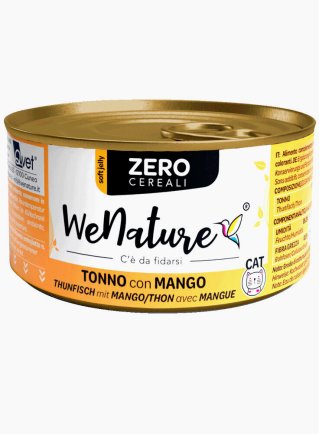 WENATURE CAT ZERO - TONNO E MANGO 85GR