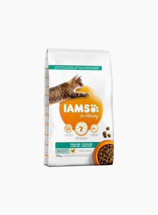 Iams for Vitality Cat Sterilised Adult All Breeds Chicken 0,8 Kg