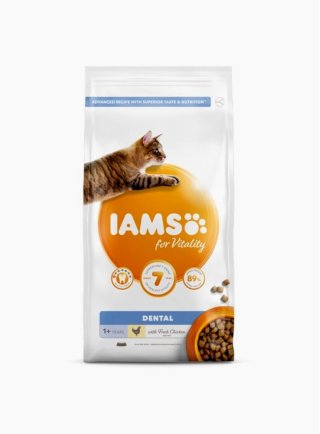 Iams for Vitality Cat Dental Adult All Breeds Chicken 800g