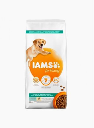 Iams for Vitality Dog Light Adult All Breeds Chicken 3 Kg