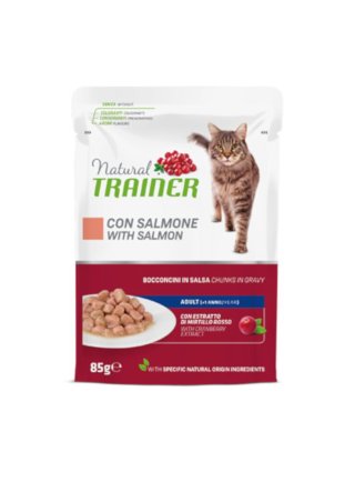 Trainer Natural Cat Adult Salmone buste 12 x 85g