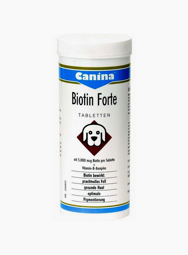 Canina Biotin Forte 30 tavolette rende pelo lucido e folto