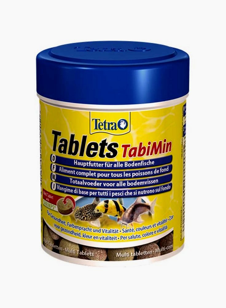 Tetra Tablets Tabimin mangime per pesci da fondo 120tabs