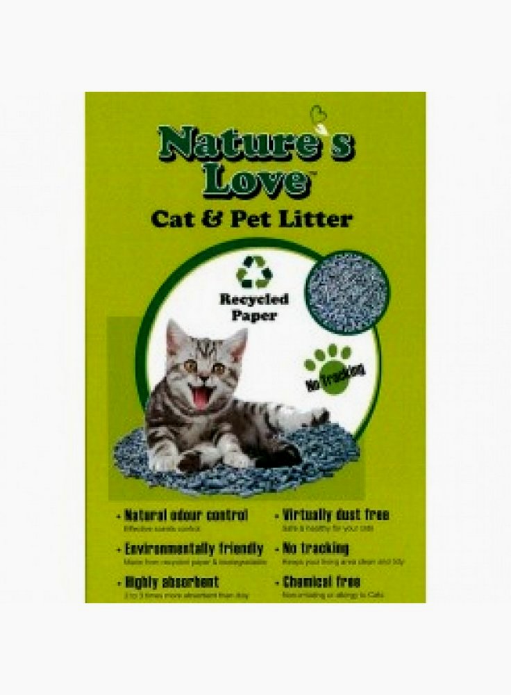 Nature's love lettiera carta riciclata per gatti