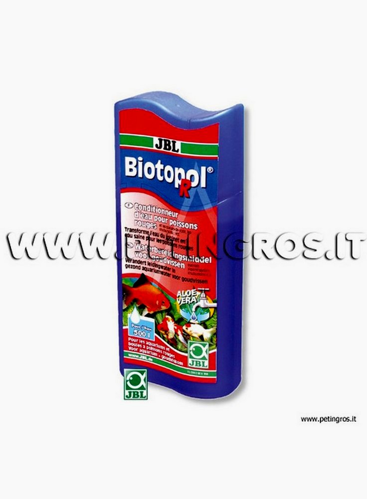 JBL Biotopol R biocondizionatore pesci acqua fredda confezione 250 ml per trattare fino a 500 lt