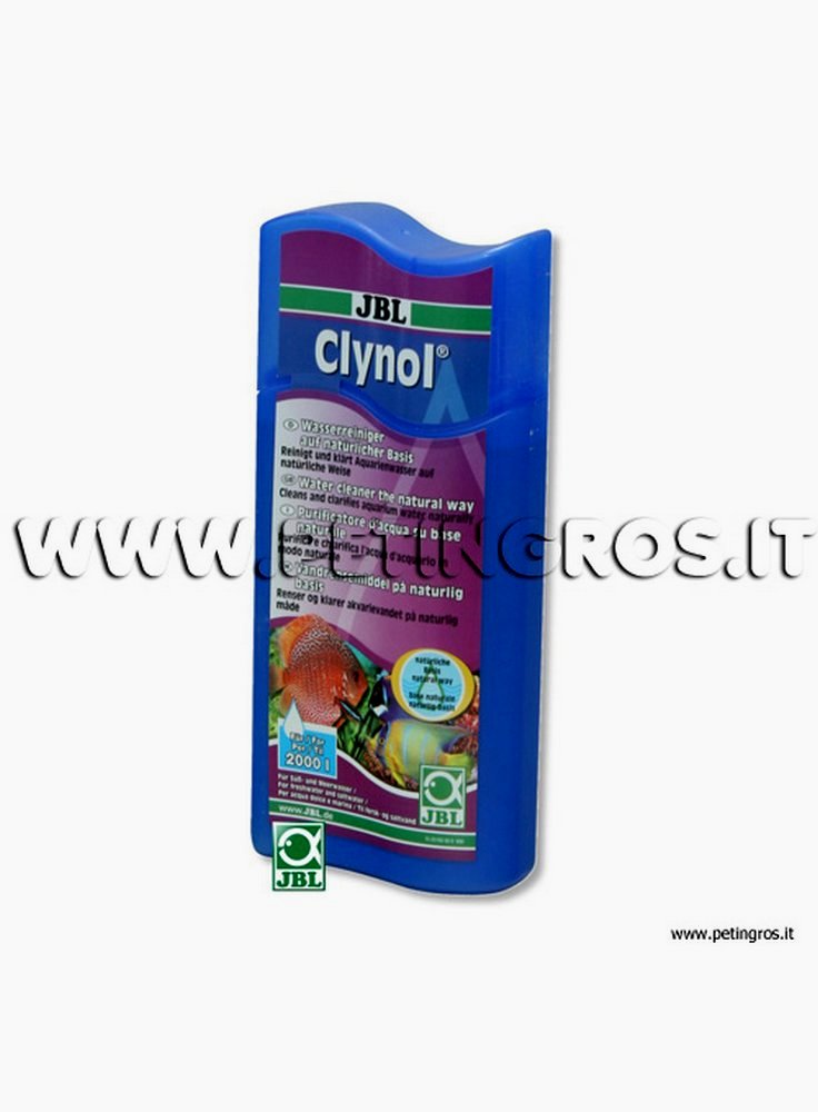 JBL Clynol depurante naturale in formato da 500 ml per trattare fino a 2000 litri di acqua
