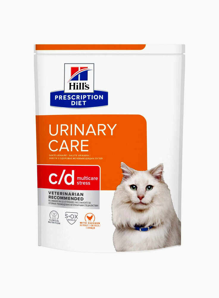 Hill's feline C/D urinary stress 400gr crocchetta al pollo
