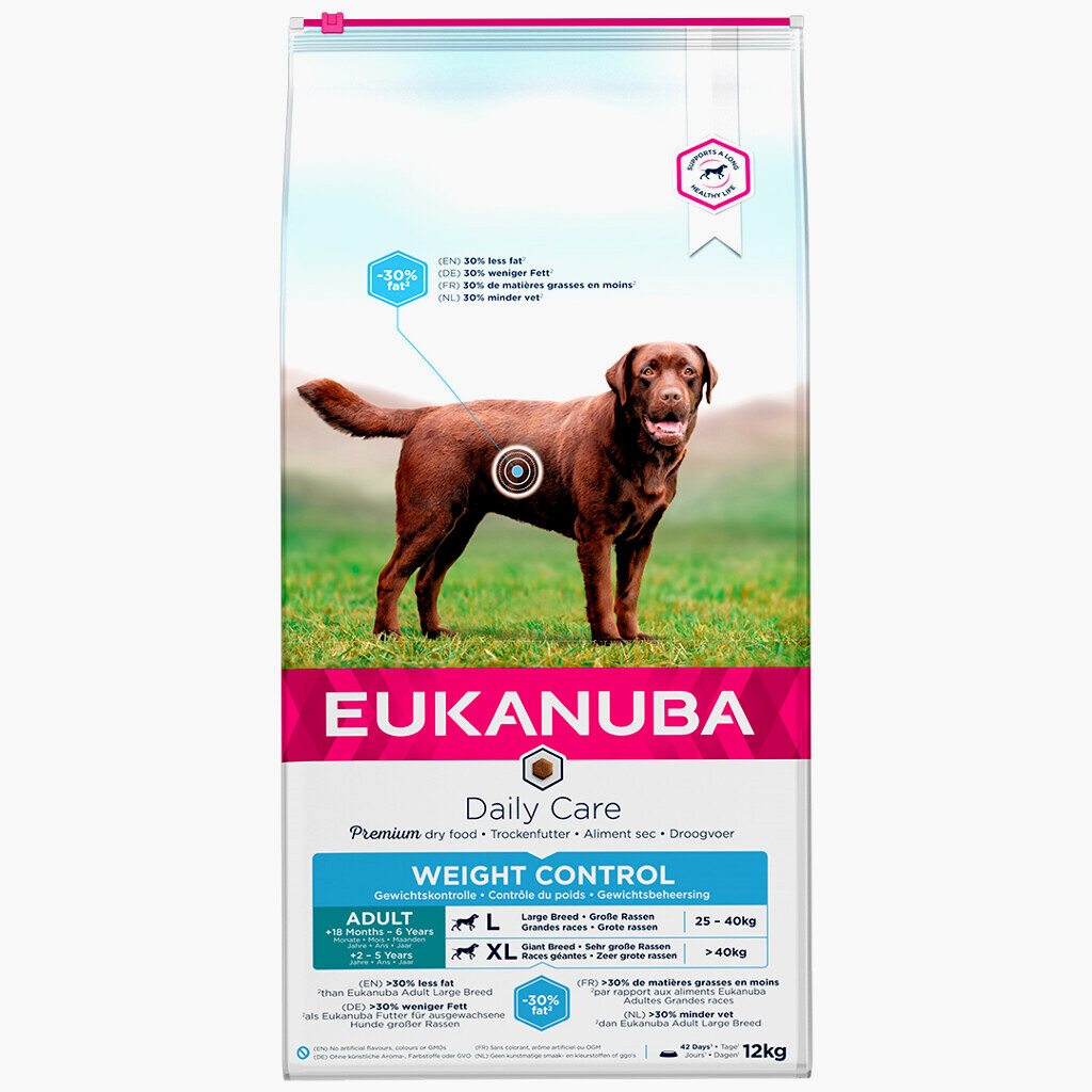 Eukanuba Dog Weight Control Adult Large Breeds Chicken kg 12