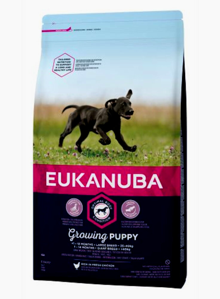 Eukanuba Dog Base Puppy Large Breeds Chicken kg 12