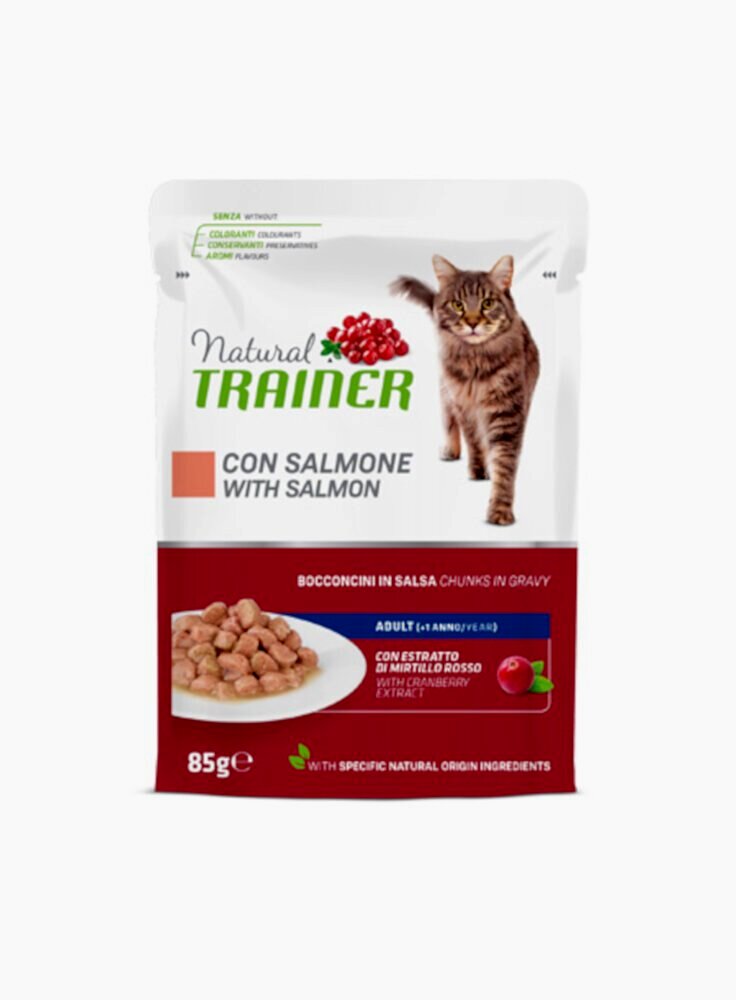 Trainer Natural Cat Adult Salmone buste 12 x 85g