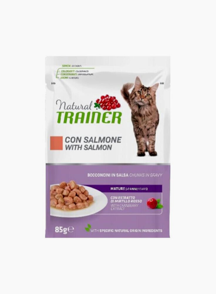 Trainer Natural Cat Mature Salmone buste 12 x 85g