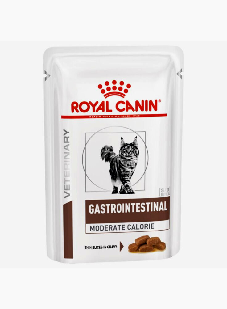 Gastro intestinal Moderate Calorie buste umido gatto Royal Canin 12x85g