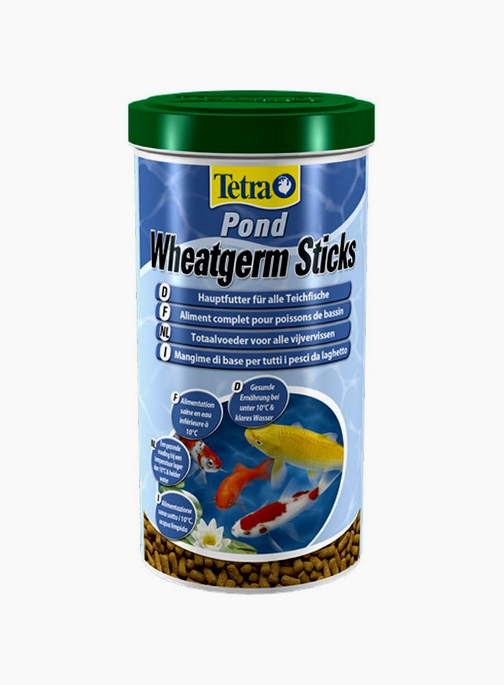 Tetra pond wheatgerm sticks mangime base pesci laghetto 1000 ml