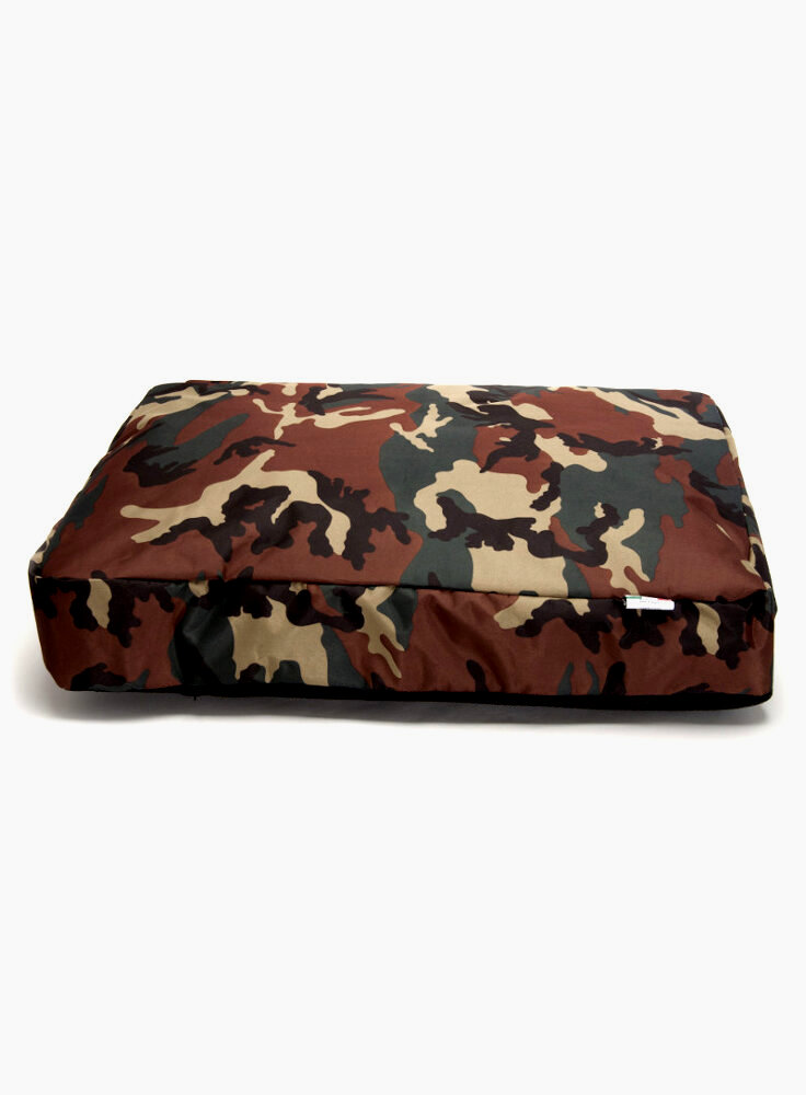 Cuscino Java sfoderabile, Camouflage 100x70x12 cm ca.