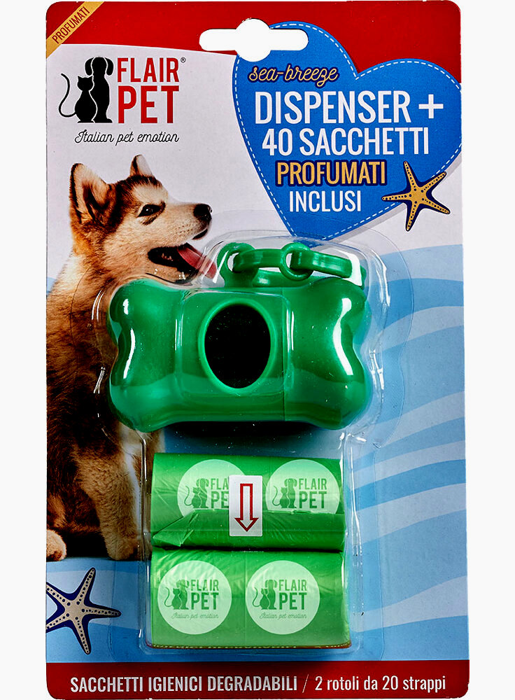 flair Pet Dispenser sacchetti igienici profumati