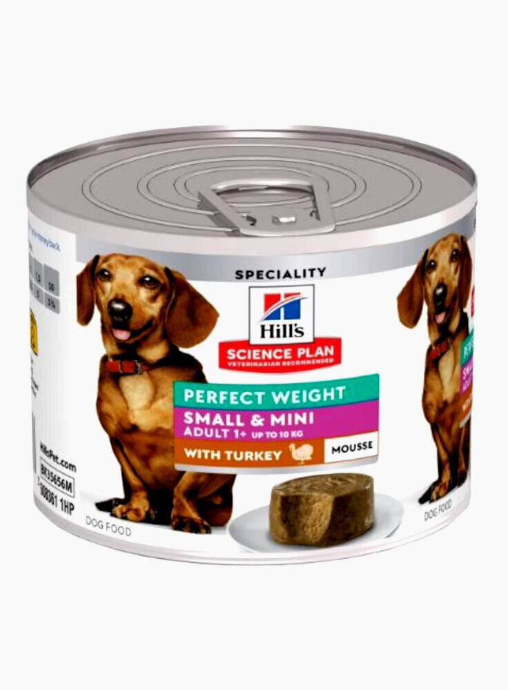 Hill's canine Adult Small&Mini Perfect Weight Mousse 200g