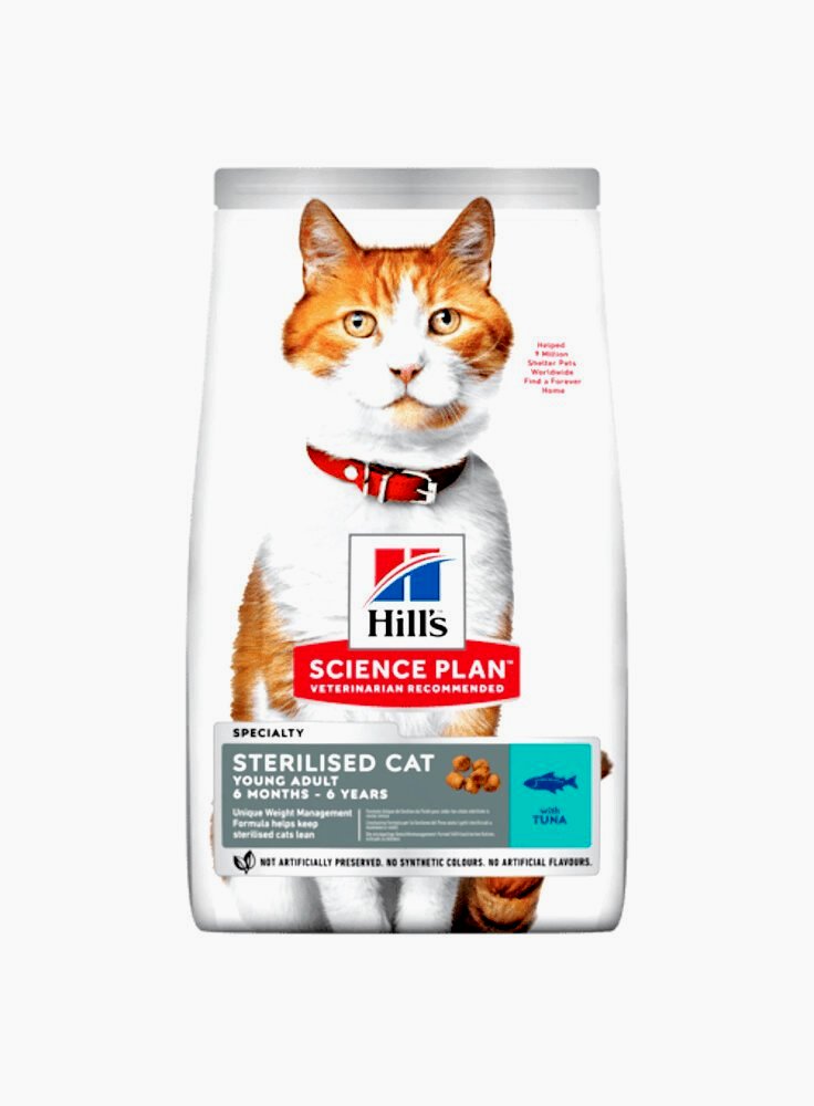 Hill's feline Sterilised cat young adult 300 gr tonno