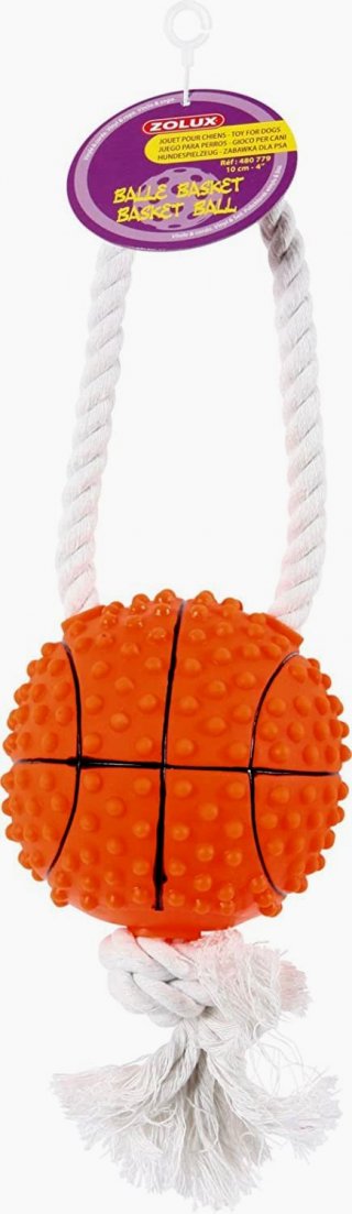 Gioco palla da Basket con cordaDimensioni : 10x10x10