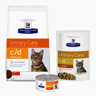 Hill's feline C/D dieta per calcoli renali gatto