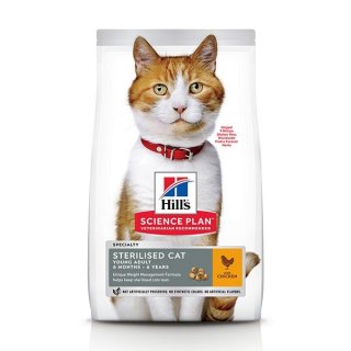 HILL'S Science Plan Feline Sterilised Young Adult Pollo 10kg