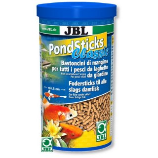 JBL Pond STICKS CLASSIC mangime in pellets per tutti i  pesci da laghetto