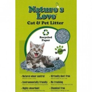 Nature's love lettiera carta riciclata per gatti