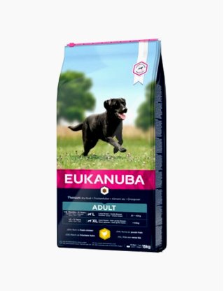 Eukanuba Dog Base Adult Medium Breeds Chicken kg 15+3omaggio