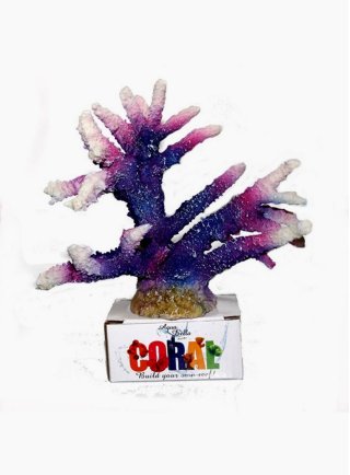 Decorazione per acquari Coral Taghorn Viola