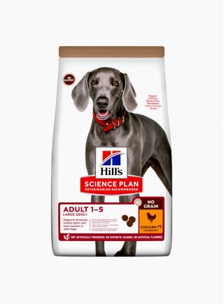 Hill's cane Adult No Grain Large Breed pollo 12kg
