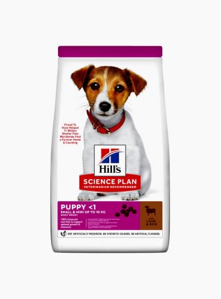 Hill's cane Puppy Small & Mini Agnello e riso 6kg