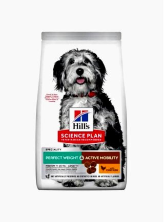 Hill's Science Plan Canine adult1+ Medium Perfect Weight + Mobility