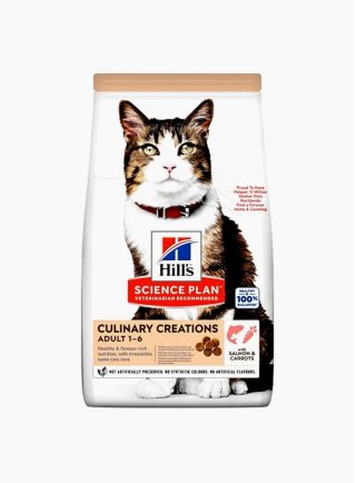 Hill's SP Feline Adult Culinary Creations Salmone e Carote