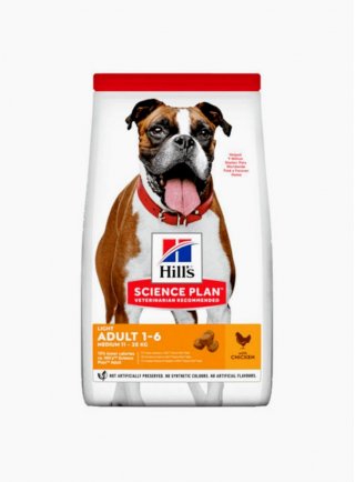 Hill's canine adult light al pollo 2,5kg