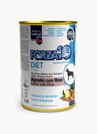 Forza10 cane Diet patè Agnello e Riso g 400