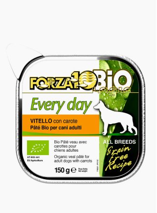 Forza10 Bio Every Day Vitello Carote Olio Girasole gr 150