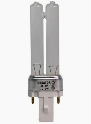 Ricambio lampada sterilizzatore U.V 7 w 2p per laghetto project