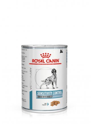 NEW Royal canin veterinaty dog Sensitivity control cane umido gr 420 ANATRA
