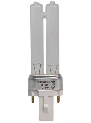 Ricambio lampada sterilizzatore U.V 9 w per laghetto project (heissner 7000 >2014) attacco PL
