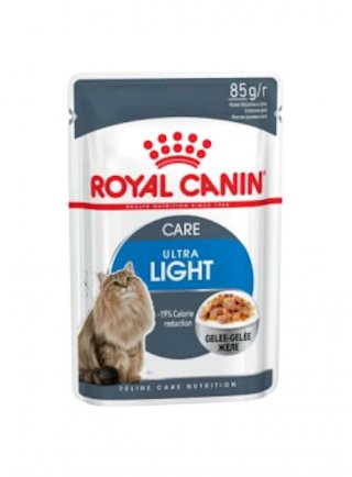 NEW Royal Canin Feline Ultra Light Jelly 12x85gr
