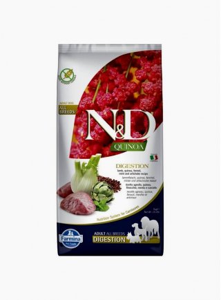 Farmina N&D Quinoa Adult Digestion Agnello e Finocchio kg.2,5