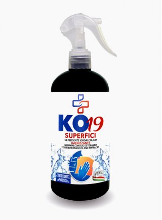 KO19 Detergente igienizzante per superici 100 ml