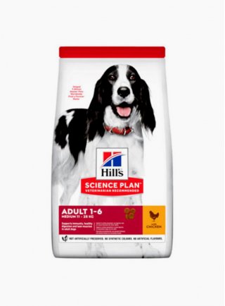 Hill's canine adult medium al pollo 2.5 kg